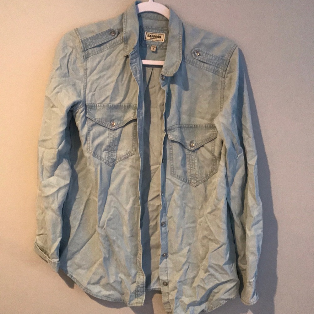Soft chambray from Express